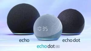 Echo, Echo dot, Echo Studio (todas gerações)